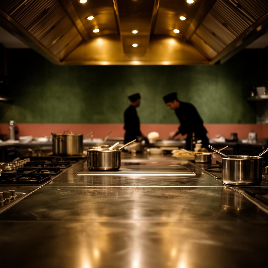 Central de produção Santa Comba — cozinha industrial premium
